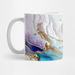 Pastel Alcohol Ink Watercolor Abstract Background Mug